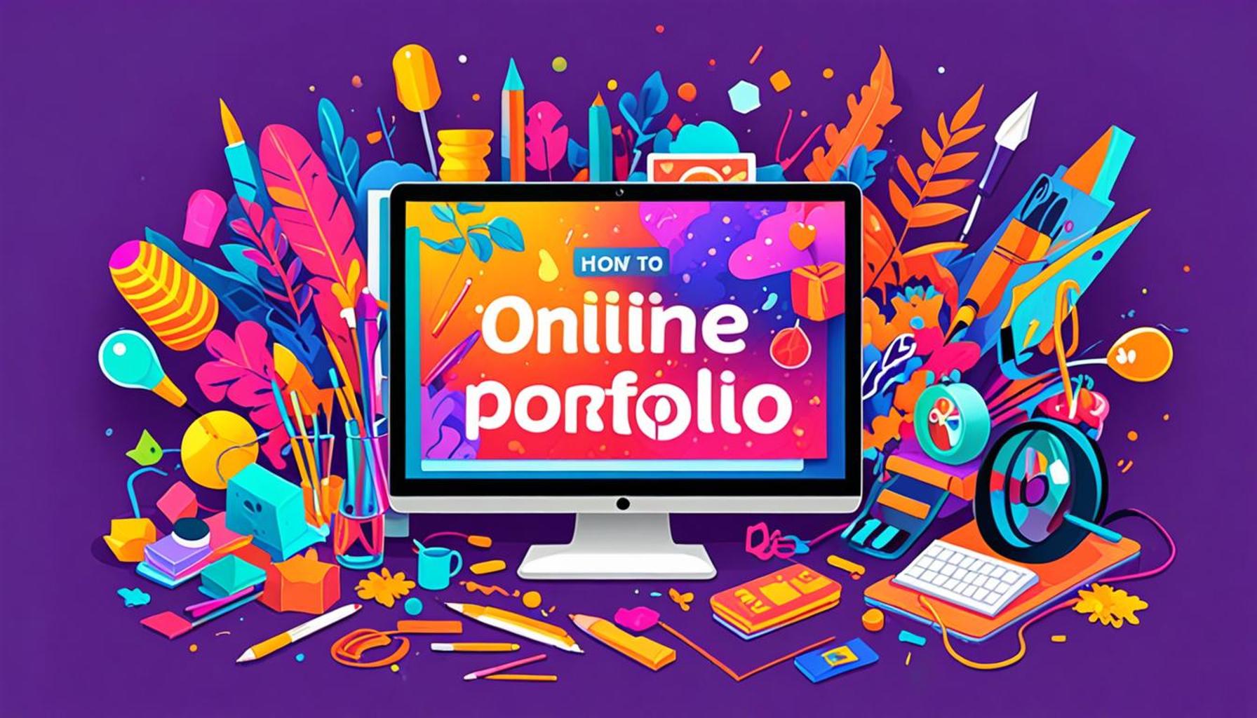 How to Create an Online Art Portfolio to Showcase Your Artistic Work
