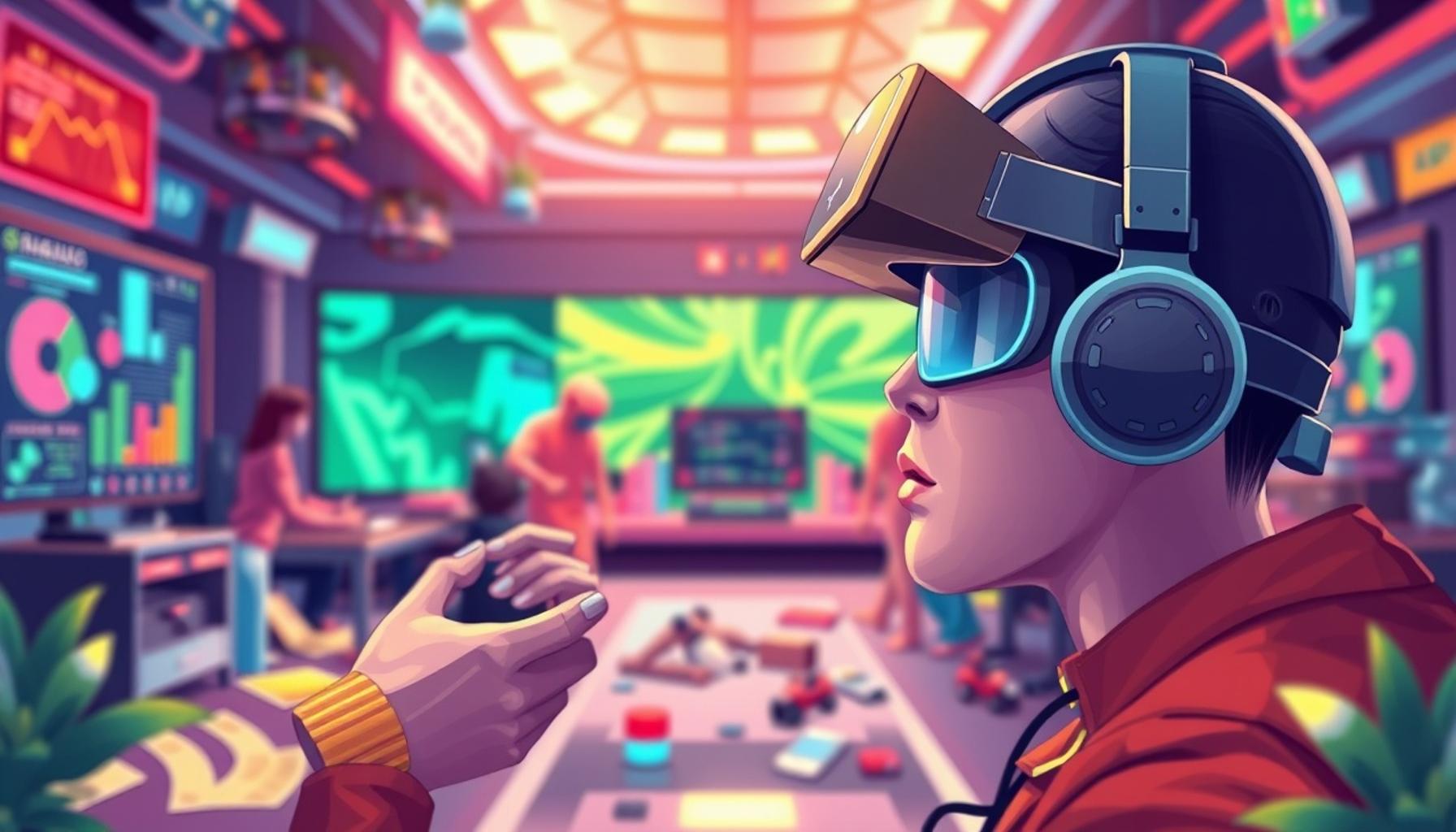 Die Zukunft der Unterhaltung: Virtuelle Realität als neue Grenze in Videospielen und Kino