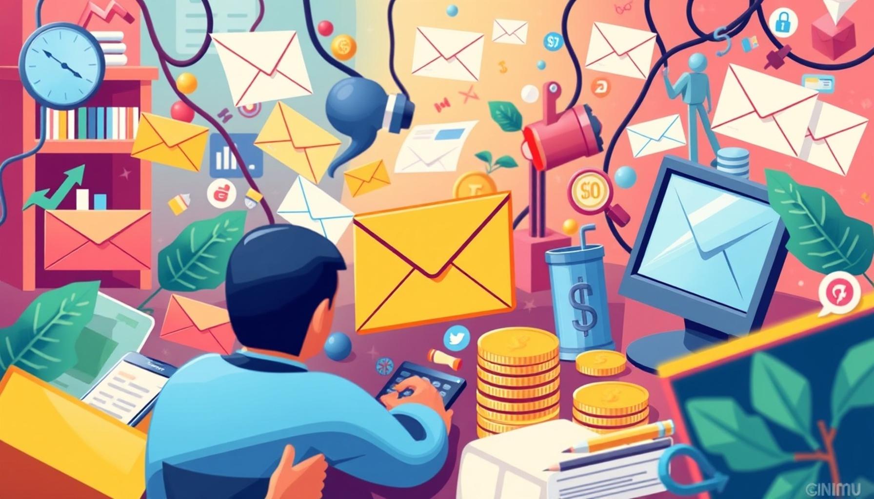 Die Entwicklung der Online-Kommunikation: Von der Ära der E-Mails zu den sozialen Medien